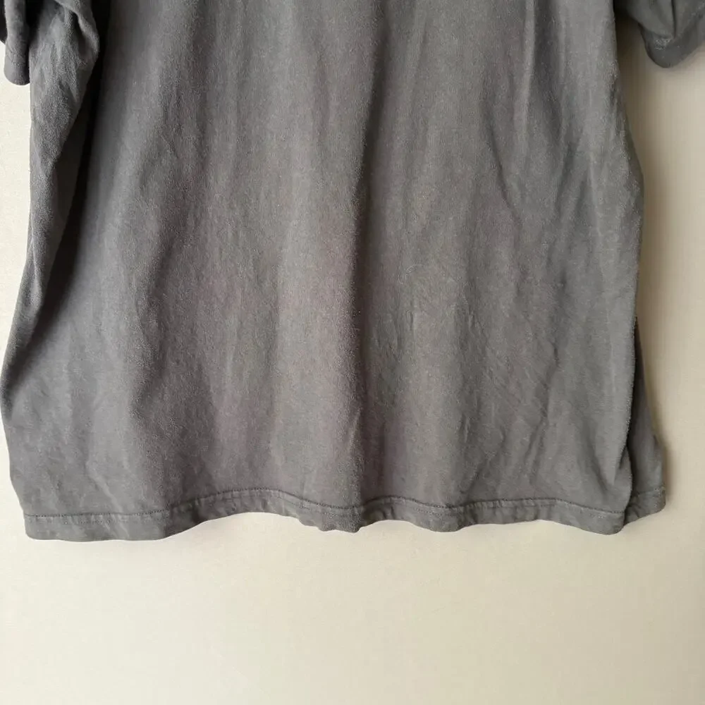 Nike sz XXL gray red short‎ sleeve swoosh spellout T-shirt